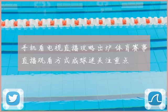 手机看电视直播攻略出炉 体育赛事直播观看方式成球迷关注重点