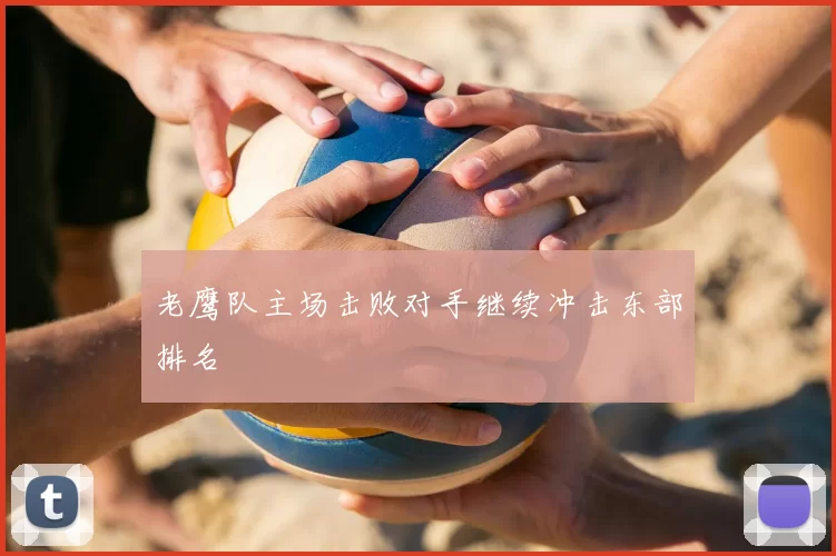 老鹰队主场击败对手继续冲击东部排名